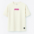 Camiseta Oversized Estatua Rosa - Lovushka