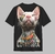 Camiseta Lovushka - Gato Tatuado - comprar online