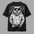 Camiseta Oversized Lovushka Geometric Bear na internet