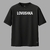 Camiseta Oversized Lovushka Logo na internet