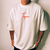 Camiseta Oversized Lovushka ThugLife Tupac - Off White na internet