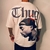 Camiseta Oversized Lovushka ThugLife Tupac - Off White - Lovushka