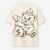 Camiseta Oversized Lovushka Bear Money - Lovushka