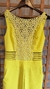 Macacão Alfaiataria Longo em Crepe Amarelo