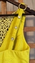 Imagem do Macacão Alfaiataria Longo em Crepe Amarelo