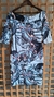 Vestido Midi Estampado Lança Perfume - Brechó Leilão de Garimpos