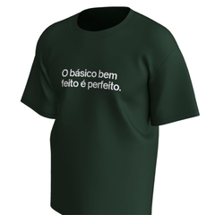 Camiseta Masculina Básico Bem Feito