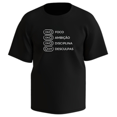 Camiseta Masculina Botões - Básica - comprar online