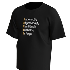 Camiseta Masculina SORTE - Básica - Mente de Sucesso - Loja de roupas