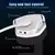 NUBWO-G06 Dual Wireless Gaming Headset com microfone, Fones de ouvido para jogos