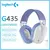 Logitech g435 fone de ouvido para jogos sem fio lightspeed 7.1 som surround micr