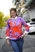Sweater Oversize Mariposa Abstracta