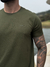 CAMISETA FOLLOW PIMA BASIC VERDE MUSGO - comprar online