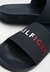 CHINELO SLIDE TOMMY HILFIGER MARINHO - loja online