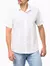 CAMISA MC CALVIN KLEIN JEANS ALGODAO FLAME BRANCO - USE RICO