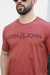 T SHIRT JOHN JOHN BASIC MARSALA VERMELHO na internet