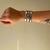 BRAZALETE FLOR DE LIS - Viera Plata Fina