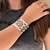 BRAZALETE GRANDE FLOR DE CARDO - comprar online