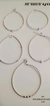 PULSERAS (PLATA)