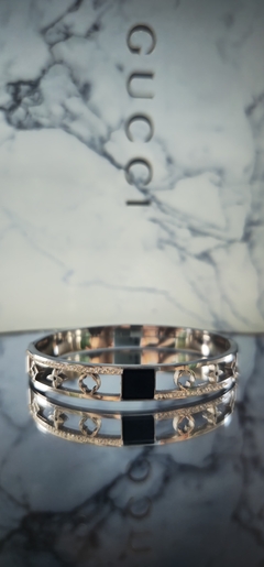 Bracelete de Aço Inoxidavel com cerâmica - loja online