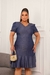 Vestido Midi com Babado na internet