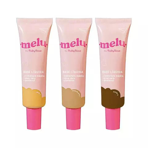 BASE LíQUIDA MELU BY RUBY ROSE CAFé