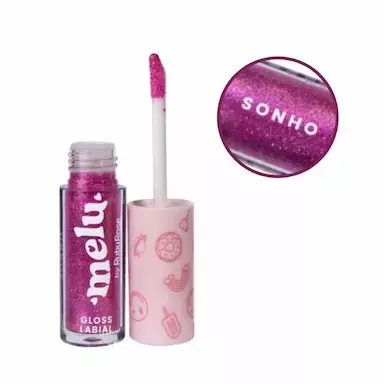 Gloss Labial com Glitter Melu by Ruby Rose