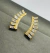 Brinco Asa Estilizada Zircônia - comprar online