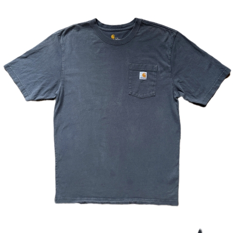 Playera Carhartt Pocket Tee Gris deslavado