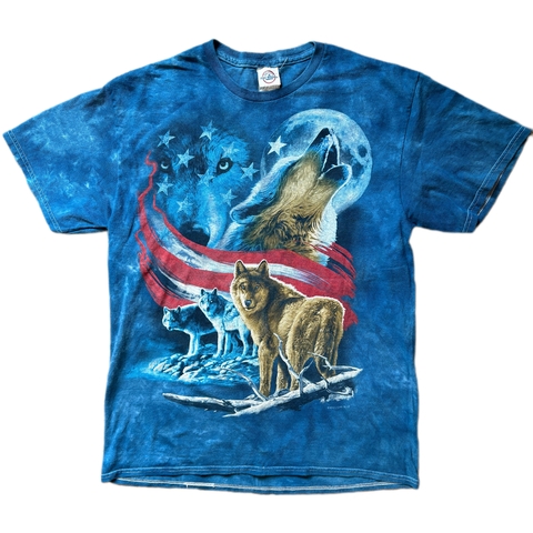 Playera Liquid Blue Wolfs