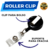 Roller Clip Medicina Porta Crachá Retrátil Puxador Resinado Profissão Faculdade - Portal MK - Chaveiros Personalizados
