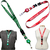 25 Cordões Brigada Cipa Vermelho Verde Roller Porta Crachá - comprar online
