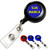 150 Roller Clip Retrátil Para Porta Crachá Bilhete Profissão Personalizados - comprar online