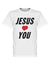 Camisa Jesus Te Ama - Branco