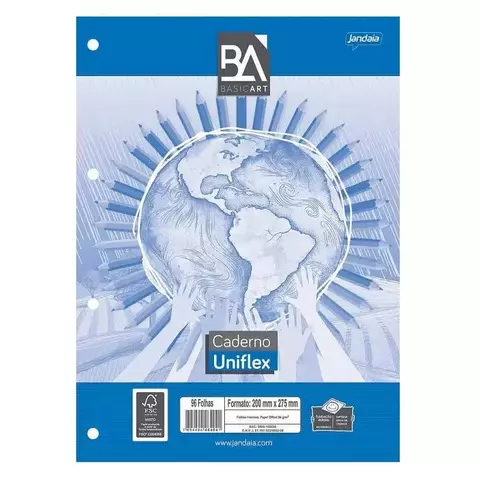 Refil Para Fichário 96 Folhas Jandaia - comprar online