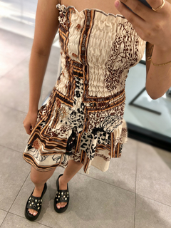 Dress Camélia animal print na internet