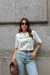 T-shirts oversized Manu (OLIVES) na internet