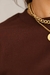 T-shirts Maya basic marrom - loja online