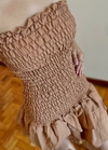Dress Camélia nude - comprar online
