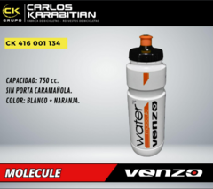 Caramañola Venzo Molecule Blanca 750cc en internet