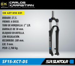 Horquilla SR Suntour XCT-DS - comprar online
