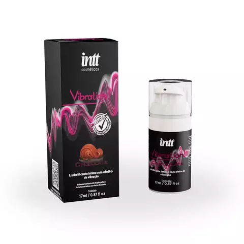 VIBRATION! Gel Excitante com Efeito Vibração Sabor Chocolate – 17g Intt