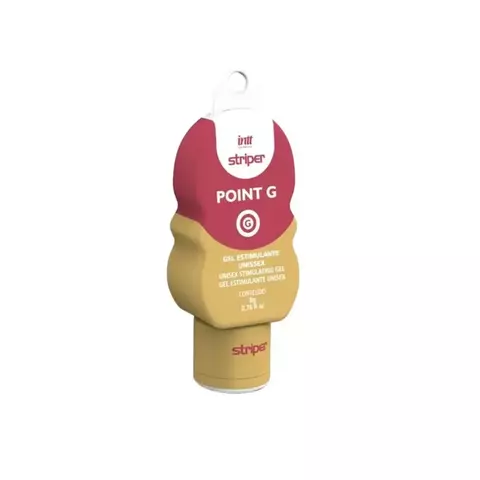 POINT G Gel Estimulante Unissex com Efeito Vibrante e Calor 8g INTT