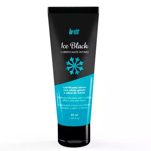 ICE BLACK Lubrificante à Base de Água Sabor Menta 50ml INTT