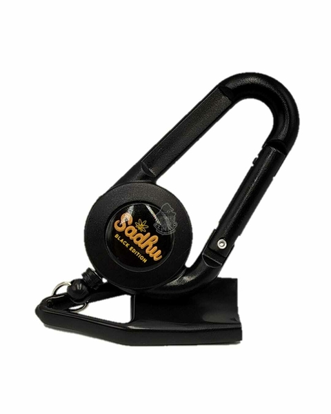 Porta Isqueiro Anti-Rato Mosquetão Retrátil Sadhu Pequeno