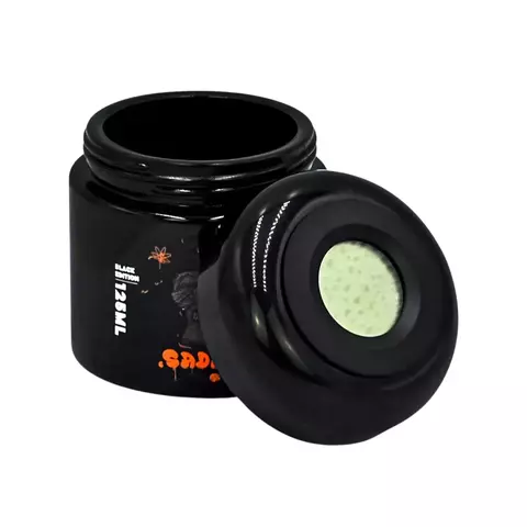 Pote Hermético de Vidro UV Com Visor de umidade 125ml SADHU