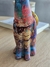 Pareja De Gatos Decorativos Coloridos Escultura Moderna Rosa Chicle en internet