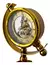 Reloj Decorativo De Trípode Estilo Industrial Dorado Dorado Oscuro - comprar online