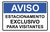 Sinalização Ps 30x20 - Estacionamento Exclusivo Visitantes - comprar online