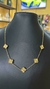 Corrente Trevo Dourado - 60cm - Banhado a Ouro 18K na internet